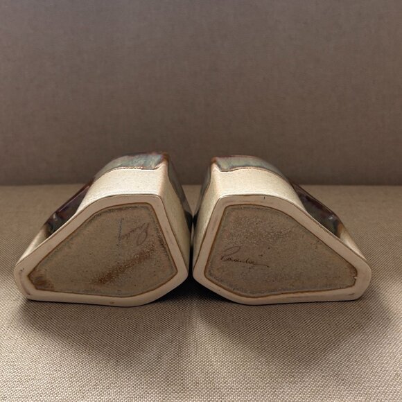 Vintage Rodolfo Padilla Stoneware Mugs Handmade Vintage Set of 2 - Picture 8 of 11